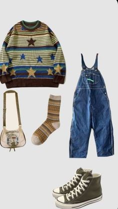 A vintage outfit Retro Core Outfits, Vintage Hipster Outfits, Retro Aesthetic Outfit, Swaggy Clothes, Retro Vintage Outfits, Vintage Retro Outfits, Vintage Outfits 90s Retro, Vintage Outfits Aesthetic, General Outfit