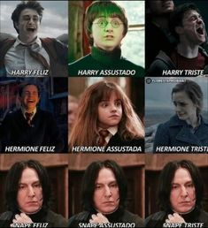 the many faces of harry potter and hermione's assalada in harry potter