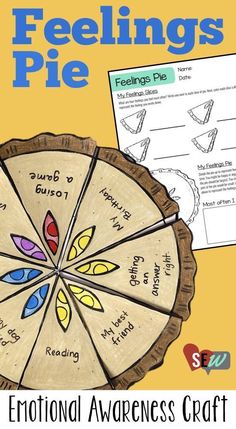 the feelings pie is an engaging activity for students to practice their feelings and feelings with