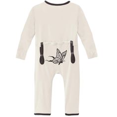 Put your little peanut into the snuggly cuddly goodness of our adorable Applique Coverall. There is just nothing better than the soft comfort your little one feels in this wardrobe favorite! Changes are a breeze thanks to our swell back flap that snaps open for easy diaper access. You will adore this season's new designs!! Pair with coordinating blankets and hats for a shower gift made in heaven!FEATURES: Crafted from our buttery-soft signature fabric (95% Viscose from Bamboo, 5% Spandex) Lightweight and breathable Machine washable on gentle cycle, tumble dry low Tag-free label for extra comfort Wicking properties to keep you fresh, dry and cool Rated UPF 50+ to keep you safe in the sun Highest Quality YKK Zipper KICKEE Bamboo Signature BlendSoft and stretchy to the touch and loved for its Sleepover Bag, Kickee Pants, Lounge Pajamas, Changing Pad Cover, Japanese Cotton, Maternity Shops, Made In Heaven, Shoes Booties, Shop Swimwear