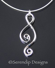 Argentium Sterling Silver Spiral Ketta Pendant Shiny Silver Modern Twist Silver Wire Wrapped Jewelry, Silver Swirl Jewelry For Gift, Hand Forged Silver Swirl Jewelry, Wire Wrapped Swirl Jewelry As Gift, Modern Twist Swirl Jewelry As Gift, Modern Twist Swirl Jewelry For Gift, Silver Wire Wrapped Jewelry With Swirl Design, Silver Wire Wrapped Swirl Jewelry, Silver Swirl Wire Wrapped Jewelry