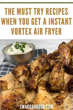 the most try recipe when you get a instant vortex air fryer