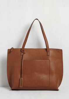 Triple 7 Necessity Slicker Bag in Cinnamon Fall Fashion 2016, Lunch Date, Stylish Backpacks, Brown Tote, Zipper Tote Bag, New Dresses, Zip Tote, Zippered Tote, Bags Tote