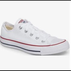 Brand New Classic Low-top Sneakers For Summer, Synthetic Converse Sneakers For Spring, Converse Shoes Low, Shoes Low Top, Low Top Converse, Converse White, Women's Converse, Womens Converse, Converse Shoes