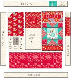 the pattern for this quilt is very easy to make