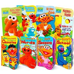 children's books about the sesame street show