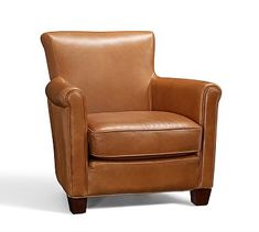 a brown leather chair is on sale for $ 899