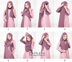 This is a modest and beautiful full chest coverage hijab tutorial, looking gorgeous, flowing and covering almost all the chest area. Here are the steps for this look: Place the hijab on your head with long & short sides Take… Chest Coverage Hijab, Fashion Hijab Style, Hijab Designs, Modern Hijab