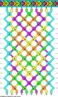 an image of a colorful pattern with numbers on it