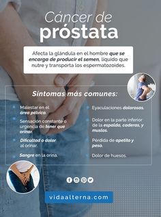 ⚠️ Atención hombres 👇🏼⁣ ⁣ Estos son los síntomas más comunes de #CáncerDePróstata, enfermedad que afecta la salud urinaria, sexual y digestiva.⁣ ⁣ 🔴 Si detectas alguno o varios de ellos, acude a tu médico de inmediato.⁣ ⁣ Y no olvides hacer tus chequeos periódicamente para prevenir cualquier padecimiento 😉⁣ ⁣ ⁣ ⁣ ⁣ #diamundialdelcancerdeprostata #saludmasculina #saludsexual #bienestarysalud