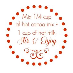 Peppermint Hot Cocoa in a jar - FREE printables - Classy Clutter Free Hot Chocolate Printables, Hot Chocolate Gift Tags Free Printables, Candy Jar Guessing Game, Hot Cocoa In A Jar, Jar Guessing Game, Cocoa In A Jar, Thankful Gifts, Hot Chocolate Printable, Mason Jar Gifts Recipes