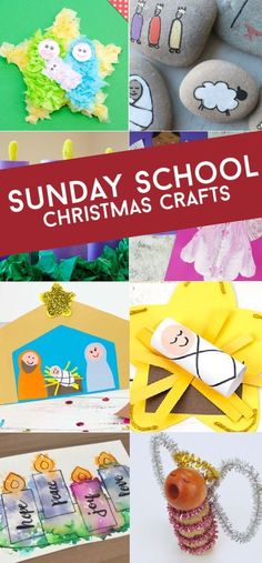 sunday school christmas crafts for kids