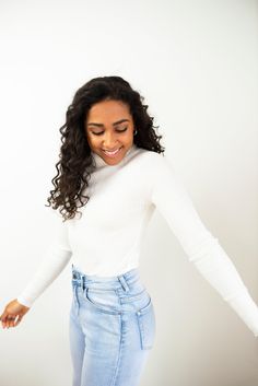 Our Ribbed Turtleneck Tops are a perfect piece for Fall and Winter! Great to layer with. Available in tan and white. Available in women's sizes: SmallMediumLarge Casual White Turtleneck T-shirt, Classic White Ribbed Turtleneck, White Ribbed Knit Turtleneck, White Ribbed Fitted Turtleneck, White Knit Long Sleeve Turtleneck, Ribbed Turtleneck Top, Ribbed Turtleneck, Turtle Neck Top, Fall And Winter