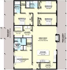 the floor plan for a two bedroom apartment with an attached kitchen and living room area