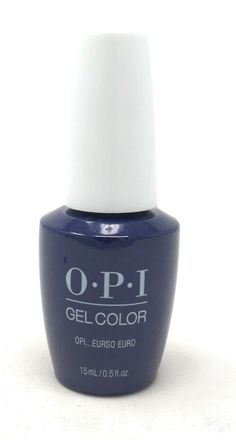 OPI GelColor Gel Nail Polish Transform your look with OPI GelColor Gel Nail Polish. This shine-intense shade cures in 30 seconds and lasts for 2 weeks. OPI's long-lasting GelColor polishes are easy to apply and easy to soak off. From eye-popping bright polishes to treatments that transform nails, it's no wonder OPI is the most asked-for brand in the industry. Each bottle contains 0.5 Fl Oz of polish. Stays chip-free for at least 2 weeks Cures streak-free in just 30 seconds Easy to apply and easy Beauty Nail, Gel Color, 30 Seconds, Free Items, Gel Nail, Gel Nail Polish, Gel Polish, Gel Nails, Perfume Bottles