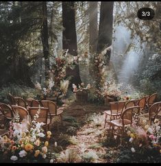 Enchanted Forest Wedding Venue Woods, Mythical Themed Wedding, Woodland Fairy Wedding Ceremony Decor, Elven Wedding Aesthetic, Enchanted Wedding Themes Fairytale, Elf Themed Wedding, Whimsical Wedding Fall, Wedding In A Cave, Forest Fae Wedding