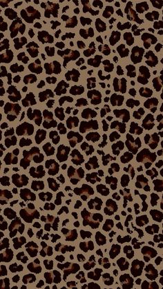 a brown and black animal print fabric