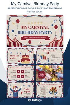 an image of a carnival birthday party