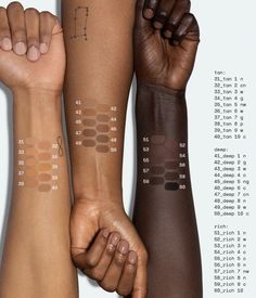 Filipino Skin Tone Palette, Concealer Brown Skin, Filipino Skin Tone, Dark Skin Tones Palette, Black Skin Tone Palette, Concealer For Brown Skin, Skin Tones Chart, Mixed Skin Tone, Minimalist Hairstyles