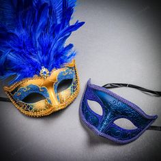 Step Into The Enchanting World Of Masquerade With Our Venetian Masquerade Couple Party Mask Set, Designed To Elevate Your Celebrations And Events To New Heights Of Elegance And Mystery. This Exquisite Set Includes Two Beautifully Crafted Masks, Each Exuding Its Own Unique Charm And Allure. With Intricate Details And A Perfect Blend Of Sophistication And Whimsy, These Masks Are Sure To Catch The Eye Of Everyone At The Masquerade Ball, Music Festival, Night Party, Or Halloween Costume Event. Desig Blue Masquerade Mask Men, Blue Venetian Masquerade Mask For Party, Blue Masquerade Mask For Carnival, Masquerade Couple, Blue Mardi Gras Masquerade Mask, Blue Venetian Eye Mask, Blue Mask, Venetian Masquerade, Mask Party