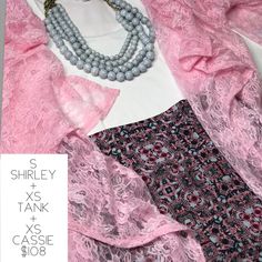 Lularoe Cassie, Crochet Necklace, Pencil Skirt, Pencil