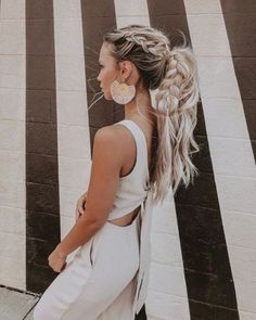 10 Creative Bohemian Hairstyles Perfect For Your Hippy Side - Society19 Braided Half Up Half Down Hair, Partial Updo, Hairstyles Theme, Big Braids, Bohemian Hairstyles