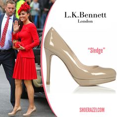 Duchess of Cambridge LK Bennett Sledge Nude Pumps Kate Middleton Shoes, Dinner In London, Princesa Real, Queen Kate, Princess Katherine, Catherine Duchess Of Cambridge, Catherine Elizabeth Middleton, Nude Pumps, Duchess Catherine