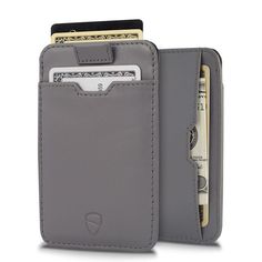 - CHELSEA defines the term minimalist wallet. It was designed to be slim with enough space for all the cards and cash that you need. With RFID protection it makes sure that all of your cards are safe. CHELSEA combines practicality with a smooth design that fits in any pocket. Sleek and refined, CHELSEA slips into most pockets with ease, holding up to 8 cards. The compact design, inspired by our first Vaultskin products uses every inch of space efficiently. ▶REFINED & STYLISH - Designed in Britai Card Holder Design, Minimalist Leather Wallet, Rfid Blocking Wallet, Front Pocket Wallet, Rfid Wallet, Best Wallet, Card Sleeve, Minimalist Wallet, Holder Design