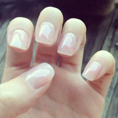 Lipgloss Nails, Natural Lipgloss, Get Nails, Neutral Nails, Best Acrylic Nails, Powder Nails, Nail Polish Colors, Nail Manicure, Wedding Nails