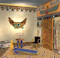 Egyptian Interior, Egypt Architecture, Egyptian Home Decor, Cottagecore Living, Egyptian Motifs, Interior Design History, Egyptian Design, Interior Design Courses