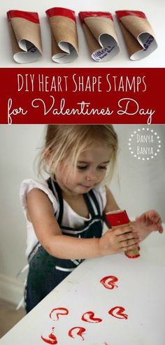 Diy Heart, Valentine Theme, Daycare Crafts