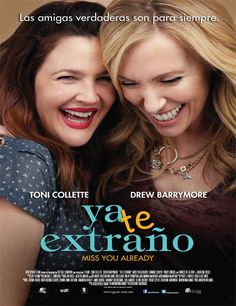 the movie poster for ya re extrano, starring two women smiling and hugging each other