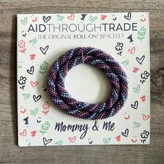 Purple Mommy & Me Roll-On Beaded Bracelet Roll On, Mommy And Me, Womens Jewelry Bracelets, Color Purple, Beaded Bracelet, Beaded Bracelets, Women Jewelry, Bracelet, Purple