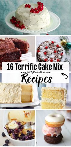 Sharing a few homemade cake recipe ideas to create from scratch, that you can make for a christmas fruit cake with no alcohol in, and chocolate and vanilla cakes with icings and frostings. Cakes Made With Cake Mixes, Easy Cake Recipes From Scratch, Cake Mix Recipes Homemade, Pantry Mixes, Cake No Bake, Chocolate Cake Mix Recipes, Homemade Cake Mixes