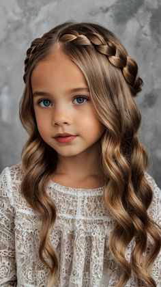 christmas hairstyles for kids Hairstyles Christmas, Bouncy Hair, Christmas Hairstyles, Hairstyles For Kids, Fun Christmas, Toddler Hair