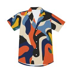 • Abstract Shirt Men: Embrace a bold look with this abstract shirt featuring a unique multicolor pattern print.• 80s Style Shirt: This 80s style shirt is perfect for adding a retro flair to your wardrobe.• 90s Style Shirt: Capture the essence of the 90s with this stylish shirt, ideal for vintage fashion lovers.• Abstract Opt Art Shirt: Stand out with this eye-catching abstract opt art shirt, designed for those who love vibrant and artistic prints.Crafted from 95% polyester and 5% spandex, this s 80s New Wave, Resort Ideas, Opt Art, 1940s Fashion Dresses, Vintage Inspired Shoes, 1950s Fashion Dresses, Abstract Shirt, Vintage Style Hat, Men's Vintage Style