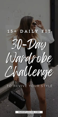 Refresh your style with a 30-day wardrobe challenge! Discover daily outfit ideas that push you out of your fashion comfort zone. From bold prints to classic pieces, these looks will help you rediscover your personal style. Wardrobe Design, Bold Prints