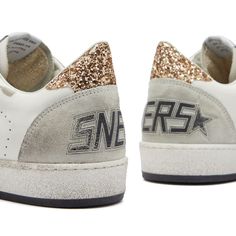 Golden Goose Ball Star, Sneaker Rotation, The Golden Goose, Golden Goose Deluxe Brand, Star Sneakers, All That Glitters, Golden Goose, Sneakers White, Soft Leather