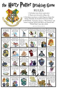 a harry potter board game with all the characters and their names on it's screen