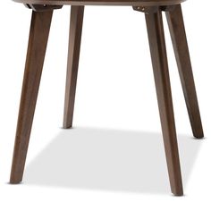 Baxton Studio Dahlia Mid-Century Modern Walnut Wood End Table FredCo Mid Century Modern End Table, A Vase Of Flowers, Modern End Table, Wood End Table, Vase Of Flowers, Modern End Tables, Wood End Tables, Scandinavian Inspired, Walnut Veneer