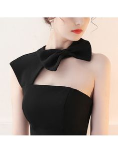 Fit and Flare Little Black Homecoming Dress with Cute Bow #HTX86087 - GemGrace.com Black Sleeveless Mini Dress For Banquet, Chic Black Mini Dress For Banquet, Black Bow Dress For Dinner, Black Dinner Dress With Bow, Fitted Black Mini Dress For Banquet, Elegant Black Mini Dress For Banquet, Formal Black Mini Dress With Bow, Black Mini Dress With Bow For Formal Occasions, Elegant Black Dress For Black Tie Occasion