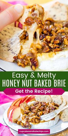 an easy and nutritious recipe for honey nut baked brie is the perfect way to use up leftover bread