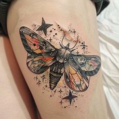 Death Moth Tattoo Sketch Set Dragonfly Moth Tattoo, Moth Tattoos For Women Color, Bug Tattoo Ideas For Women, Moth Shoulder Tattoo, Moth Tattoo Sketch, Moth Sketch, Hard Tattoos, Flame Tattoos, Aries Tattoo