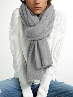 Cashmere Travel Wrap Chic Winter Cashmere Wrap, Chic Cashmere Wraps For Winter, Soft Knit Cashmere Scarves For Fall, Soft Knit Cashmere Scarf For Fall, Versatile Winter Layering Wraps, Versatile Winter Wraps For Layering, One Size Cashmere Wrap For Winter, Cashmere Wrap For Winter, Cashmere Wrap, One Size, For Winter