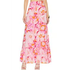 Item Is In Nwt Condition. Material Is Lightweight And Flowy. Low Rise Pink Floral Print Maxi Skirt With A Hidden Zipper On The Side. Size M Measurements Are Approximate And Are Taken Unstretched Laying Flat. Waist 14" Length 41" Feminine Wide Leg Maxi Skirt For Summer, Pink Flared Maxi Skirt With Floral Print, Flared Pink Maxi Skirt With Floral Print, Floral Print Maxi Skirt For Brunch, Feminine Tiered Maxi Skirt For Vacation, Feminine Long Floral Print Skirt, Pink Floral Print Maxi Skirt For Day Out, Pink Tiered Skirt For Vacation, Feminine Maxi Skirt For The Beach