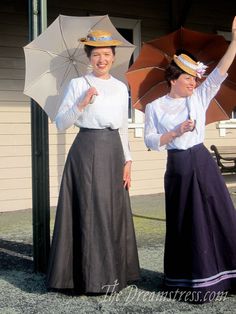 Edwardian Historybounding, Easy Diy Costume, Learn Fashion, Edwardian Costumes, Victorian Skirt