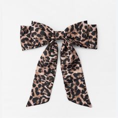 Animal Print Satin Effect Bow Hair Clip Dubai Sharjah, Leopard Hair, Bow Hair Clip, Crochet Coat, Cardigan Sweater Dress, Sharjah, Bow Hair, Knit Mini Dress, Bow Hair Clips