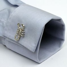 Scorpion Cufflinks Sterling Silver Handmade by dedalo on Etsy, $89.00 Moon Cufflinks, Luxury Silver Designer Cufflinks, Dragon Cufflinks, Goth Cufflinks, Fish Cufflinks, Cufflinks Wedding, Scorpion, Wedding Themes, Handmade Silver