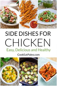 side dishes for chicken easy, delicious and healthy