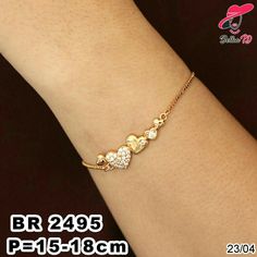 Gold Brasslite For Women, Bracelet Gold For Women, Latest Bracelets, My Happiness, Jewelry Bracelets Gold, Gold Bride Jewelry, Gold Rings Fashion